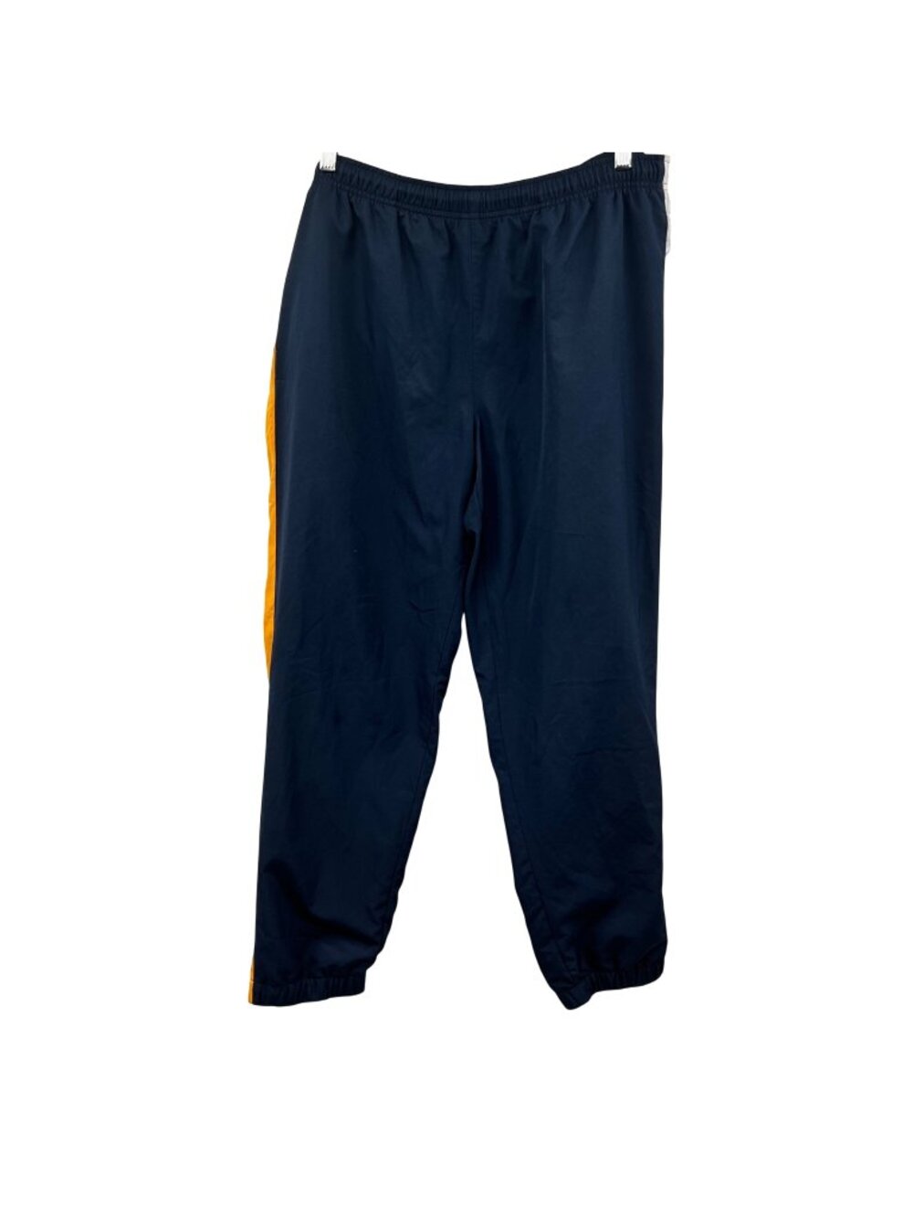 Lacoste Sport Mens Windbreaker Pants Lined Navy/Multi Size 3XL Drawstring